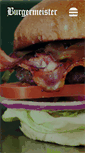 Mobile Screenshot of burger-meister.de